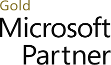 Gold Microsoft Partner logo