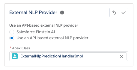 Connect NLPs to Einstein Bots