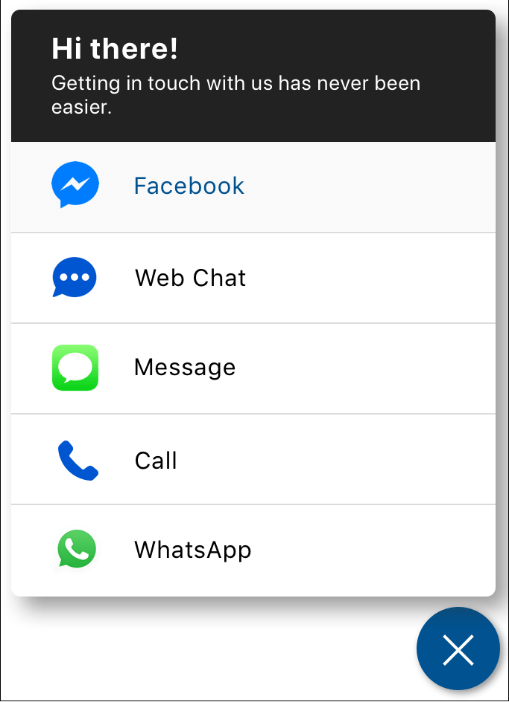 Provide seamless customer service with WhatsApp, Facebook Messenger and more